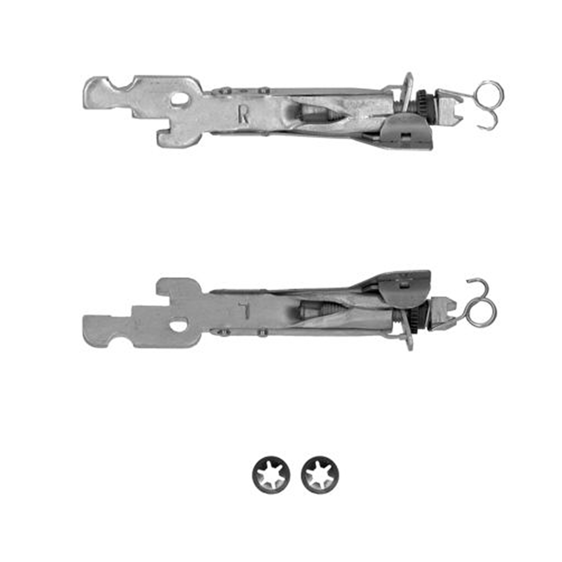 101 53 004 QUICK BRAKE Трещітка колодок ручника Renault Kangoo 97-/VW Caddy III 04- (к-кт 2шт.)1