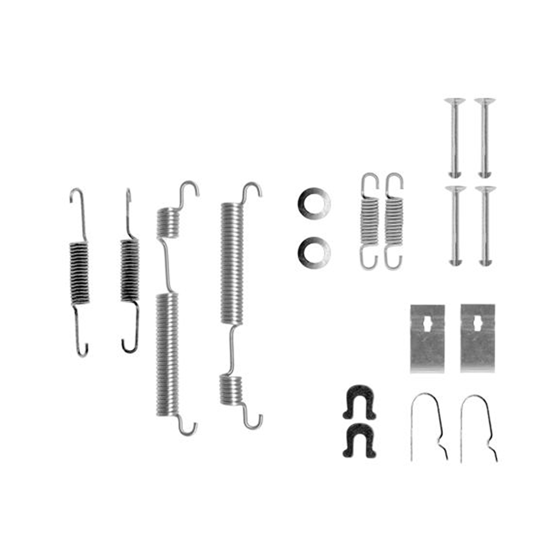 105-0653 QUICK BRAKE Комплект пружинок колодок ручного гальма1