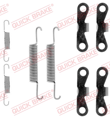 105-0720 QUICK BRAKE Комплект пружинок колодок ручника Renault Laguna I/Volvo C70/S70/V70 91-051