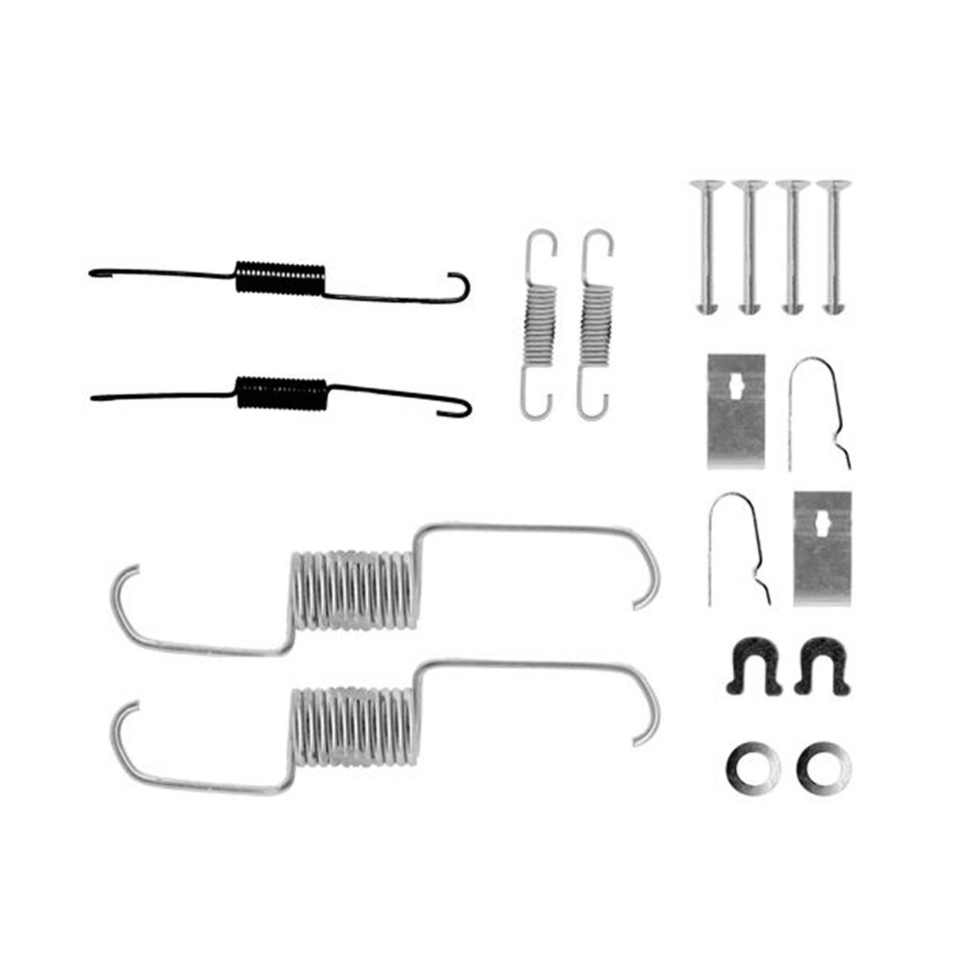 105-0743 QUICK BRAKE Комплект пружинок колодок ручника Suzuki Jimny/Honda Accord 92-1