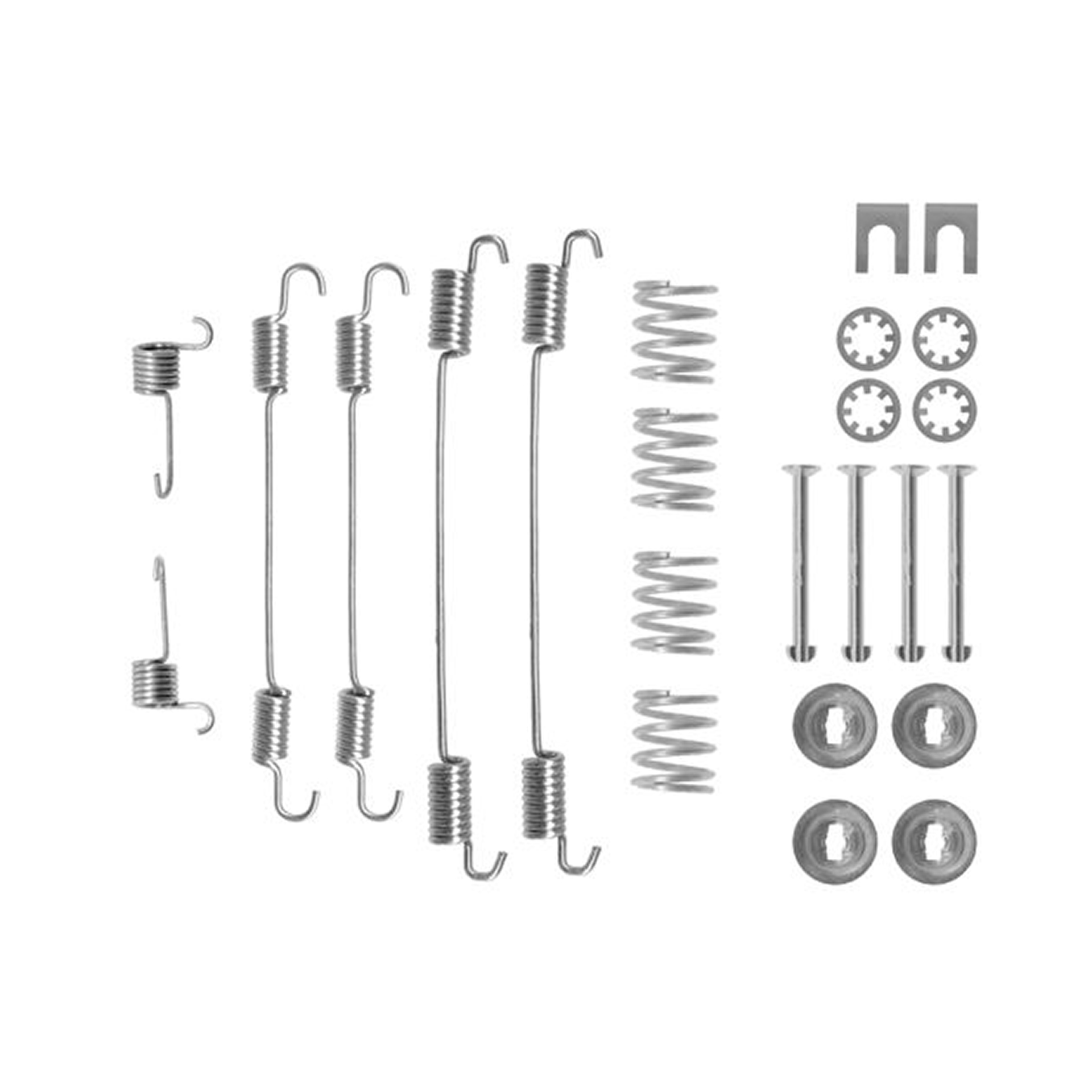 105-0747 QUICK BRAKE Комплект пружинок колодок ручника Nissan Kubistar/Peugeot 306/405 1.1-2.0 92- (1