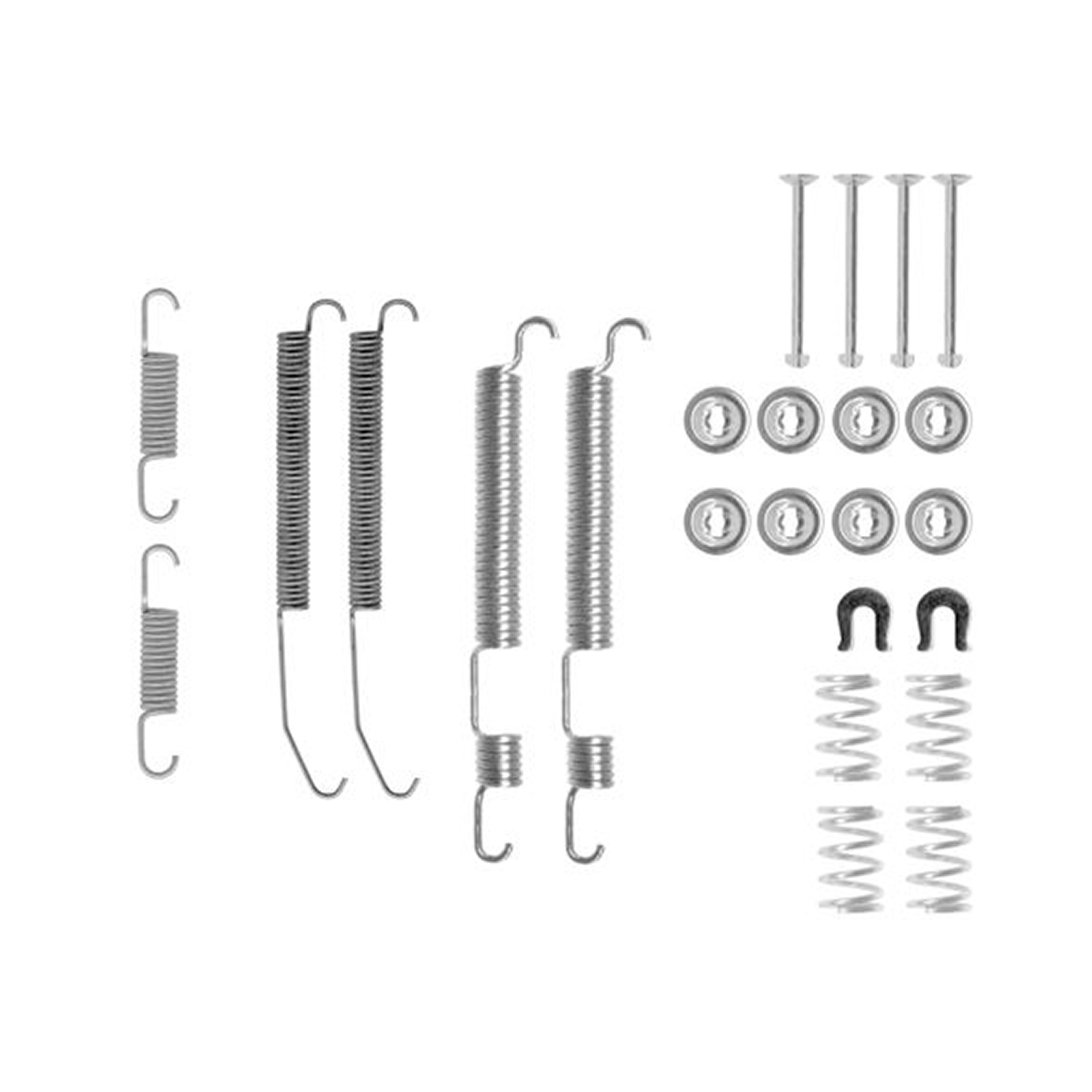 105-0759 QUICK BRAKE Комплект пружинок колодок ручного гальма1