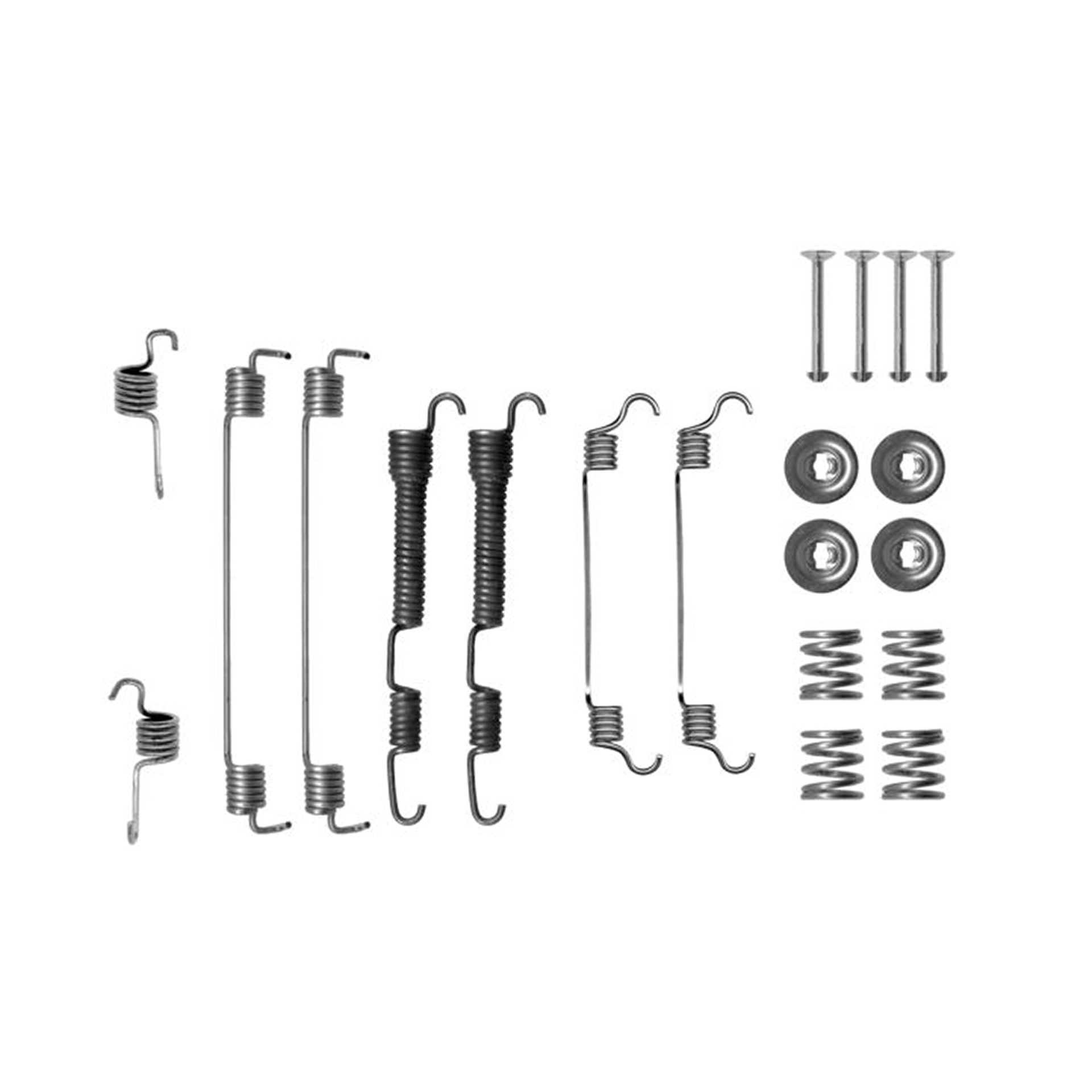 105-0786 QUICK BRAKE Комплект пружинок колодок ручного гальма1