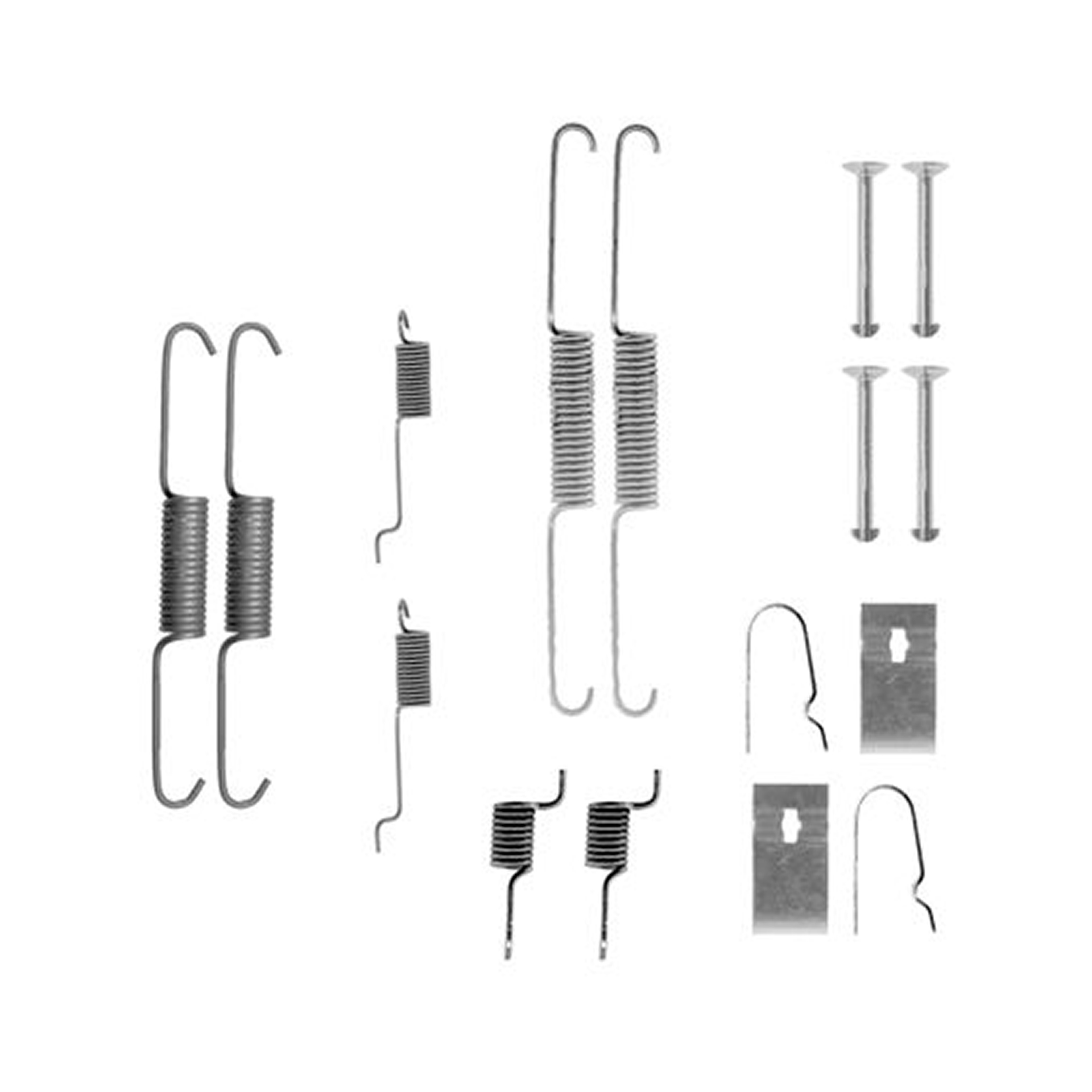 105-0811 QUICK BRAKE Комплект пружинок колодок ручного гальма1