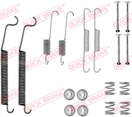 105-0830 QUICK BRAKE Комплект пружинок колодок ручника Renault Clio II/Logan/Peugeot 206/3008 98-1