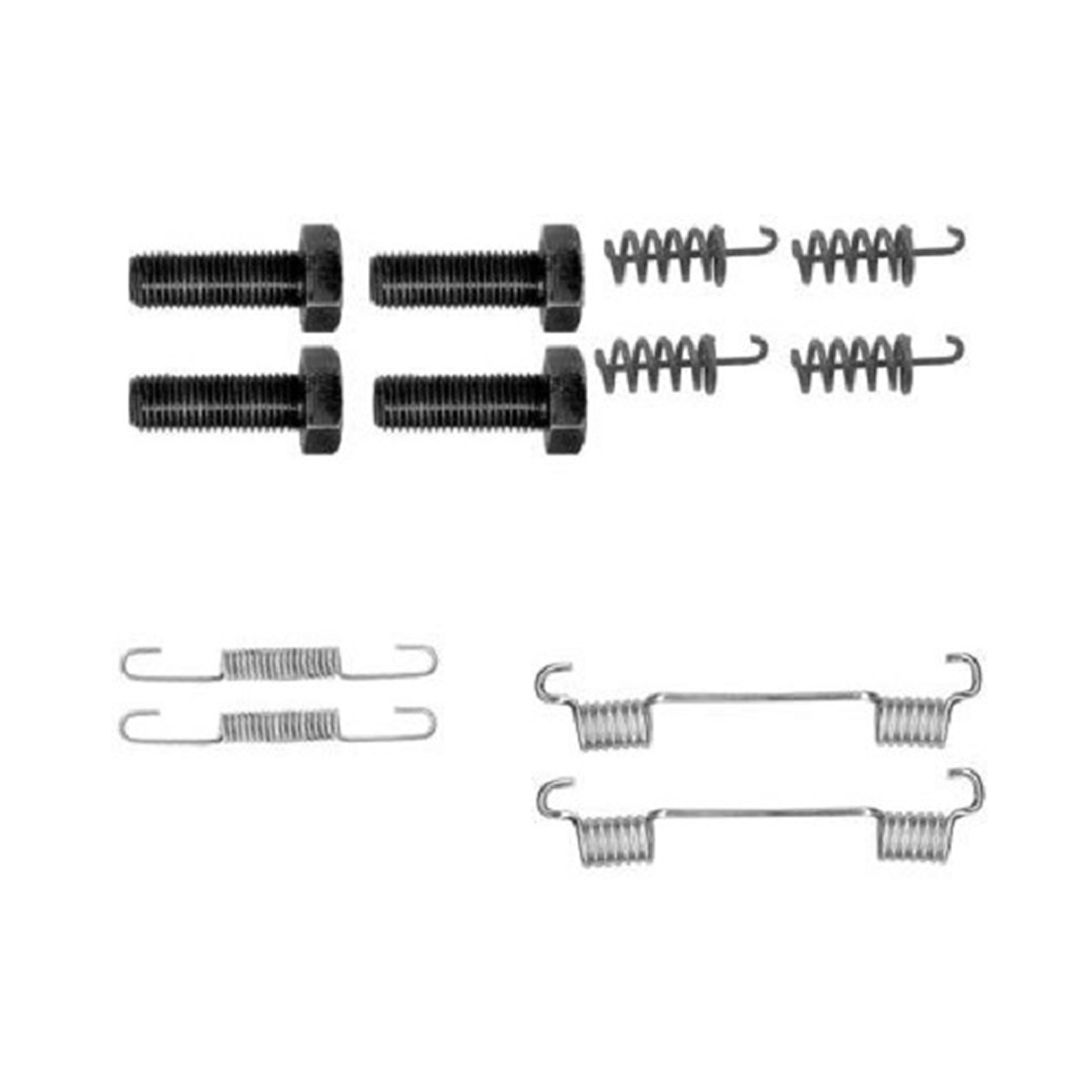 105-0865 QUICK BRAKE Комплект пружинок колодок ручника MB E-class (S211/W211)/CLS (C219) 01-121