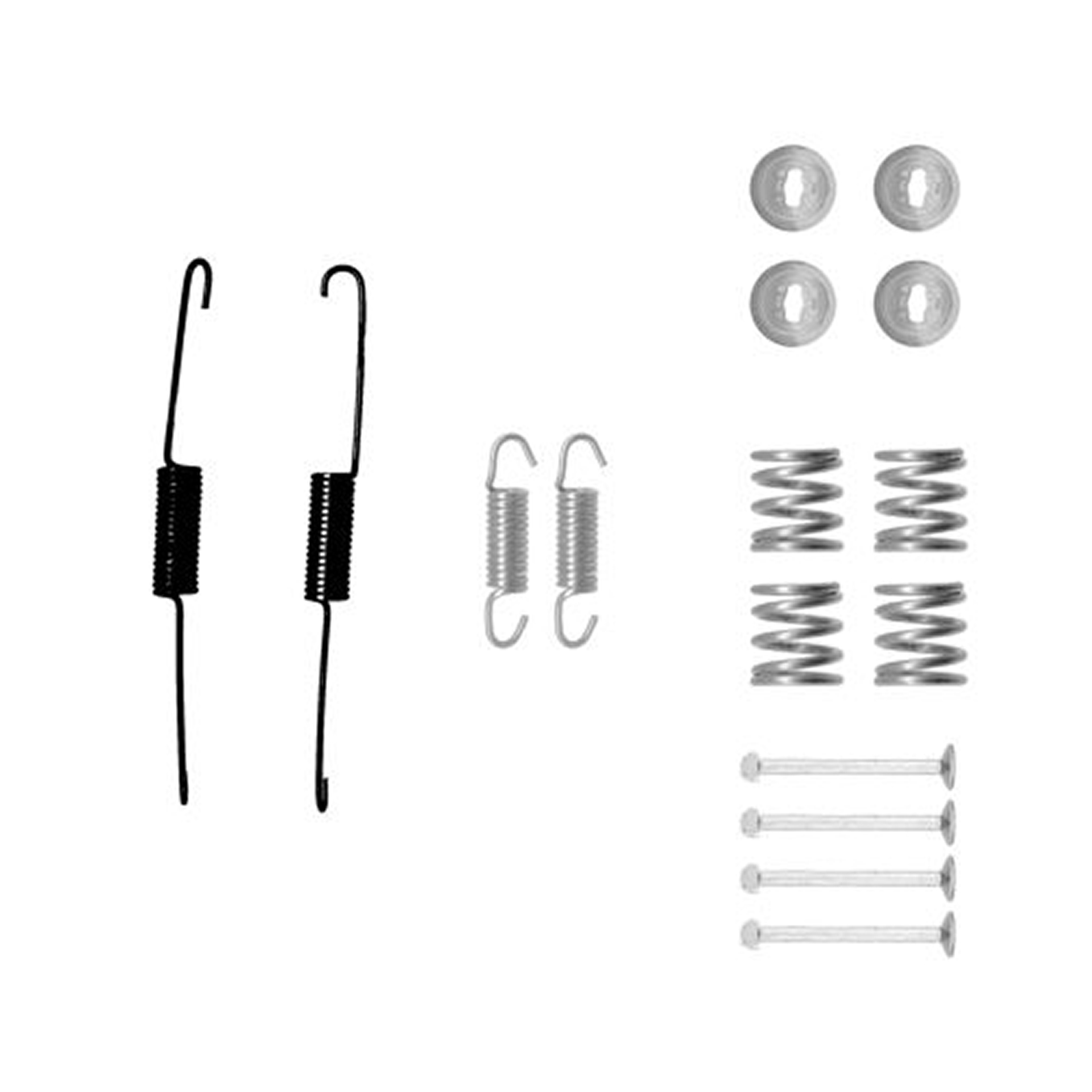 105-0879 QUICK BRAKE Комплект пружинок колодок ручного гальма1