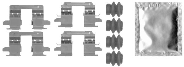 109-0005 QUICK BRAKE Планка супорта прижимна1