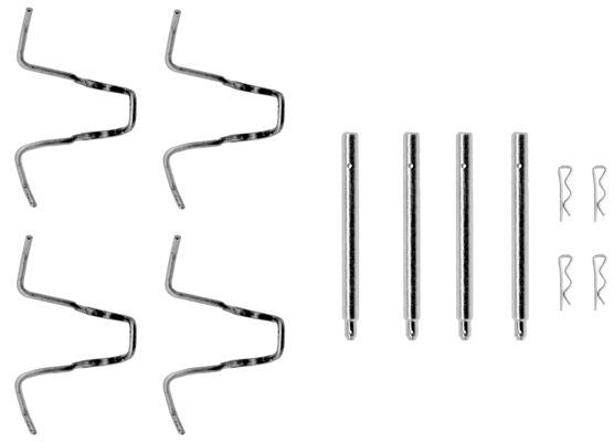 109-1005 QUICK BRAKE Планка супорта прижимна1