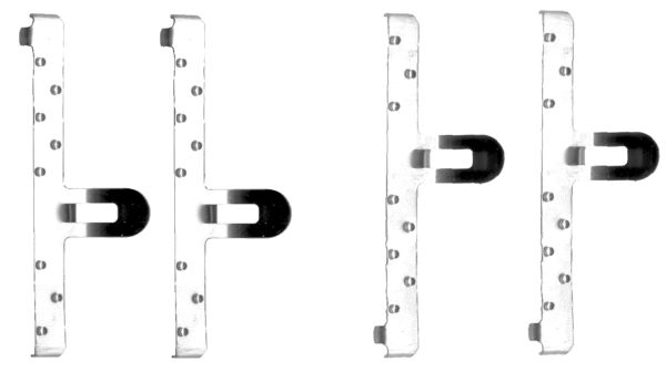 109-1048 QUICK BRAKE Планка супорта (переднього) прижимна (к-кт) VW Caddy 1.5-1.8 82-92 (Kels-Hayes)1