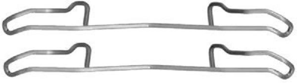 109-1100 QUICK BRAKE Планка супорта (переднього) прижимна (к-кт) Opel Kadett E/Daewoo Lanos 1.4-2.01