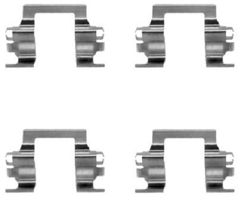 109-1117 QUICK BRAKE Планка супорта прижимна1