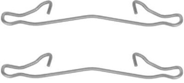 109-1121 QUICK BRAKE Планка супорта (переднього) прижимна (к-кт) Renault/Opel/Ford/Fiat/Dacia 90- (A1