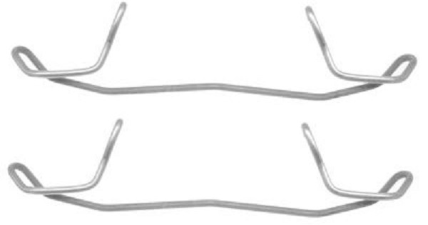 109-1123 QUICK BRAKE Планка супорта (переднього) прижимна (к-кт) VW T4 2.5TDI 90-03 (Ate)1