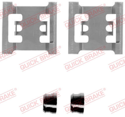 109-1145 QUICK BRAKE Планка супорта (переднього) прижимна (к-кт) Ford Transit 80-1901