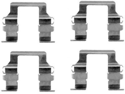 109-1164 QUICK BRAKE Планка супорта прижимна1