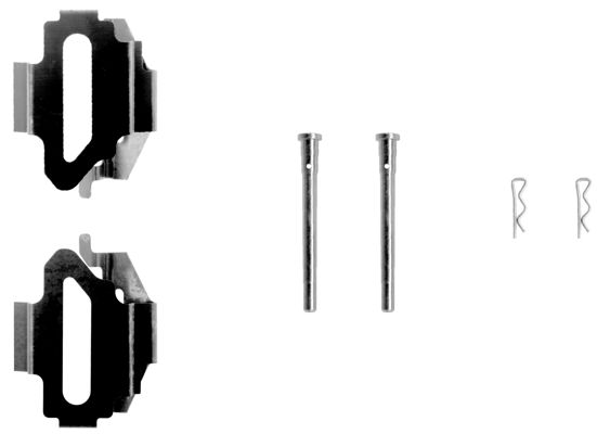109-1168 QUICK BRAKE Планка супорта прижимна1