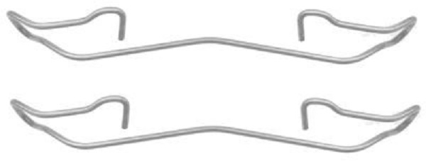109-1187 QUICK BRAKE Планка супорта (переднього/заднього) прижимна (к-кт) Ford Connect 1.8TDCi 02- (1