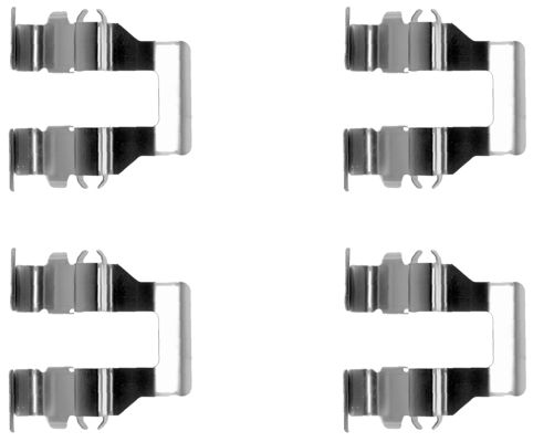 109-1199 QUICK BRAKE Планка супорта прижимна1