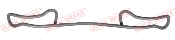 109-1200 QUICK BRAKE Планка супорта (заднього) прижимна (к-кт) MB Sprinter -06 (Ate)1