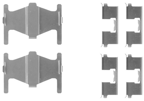 109-1204 QUICK BRAKE Планка супорта прижимна1