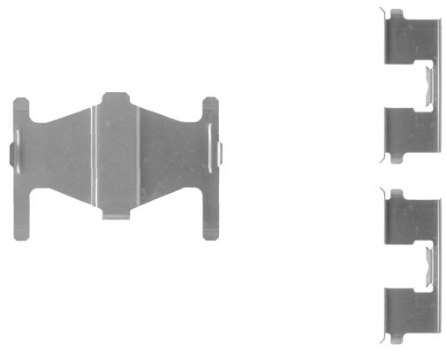 109-1204 QUICK BRAKE Планка супорта прижимна1