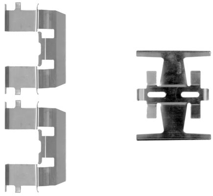 109-1208 QUICK BRAKE Планка супорта прижимна1