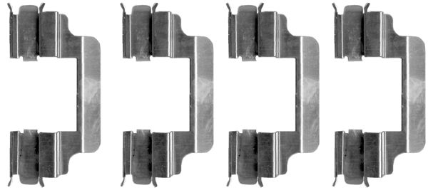 109-1231 QUICK BRAKE Планка супорта (переднього) прижимна (к-кт) Citroen Jumpy/Peugeot Expert 96-061
