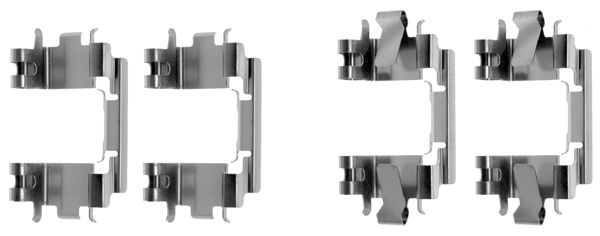 109-1257 QUICK BRAKE Планка супорта прижимна1