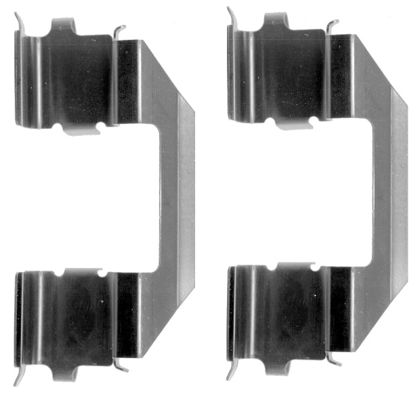 109-1258 QUICK BRAKE Планка супорта прижимна1