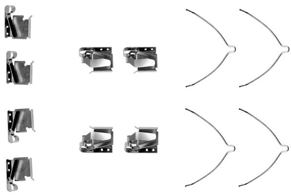 109-1269 QUICK BRAKE Планка супорта прижимна1