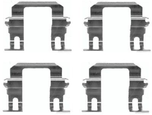 109-1275 QUICK BRAKE Планка супорта прижимна1