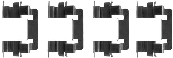 109-1278 QUICK BRAKE Планка супорта прижимна1