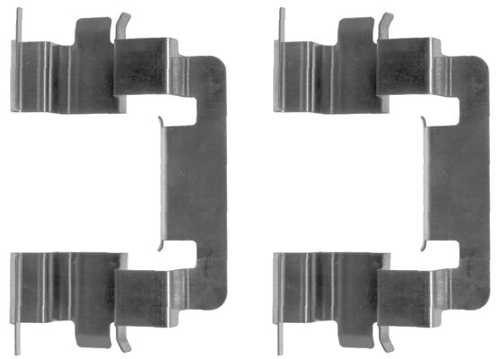109-1278 QUICK BRAKE Планка супорта прижимна1