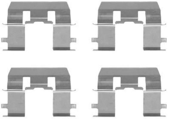 109-1281 QUICK BRAKE Планка супорта прижимна1