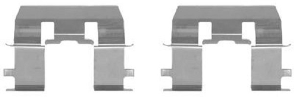 109-1281 QUICK BRAKE Планка супорта прижимна1