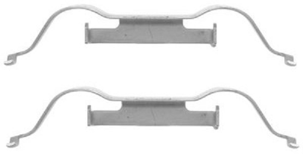 109-1288 QUICK BRAKE Планка супорта (переднього) прижимна (к-кт) VW Touareg/Citroen C4/Peugeot 308 91