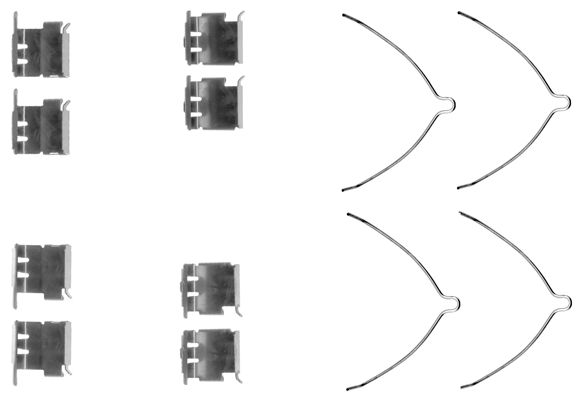 109-1289 QUICK BRAKE Планка супорта прижимна1