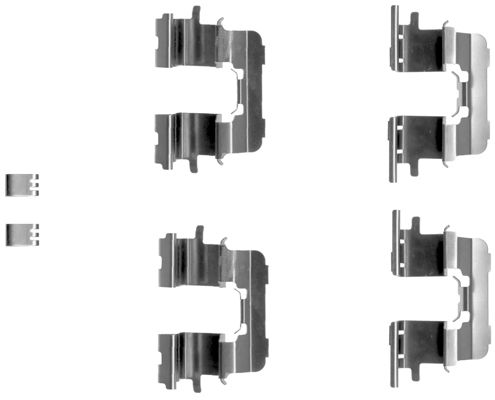 109-1290 QUICK BRAKE Планка супорта прижимна1