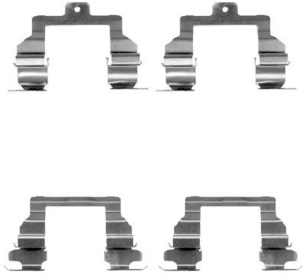109-1291 QUICK BRAKE Планка супорта прижимна1
