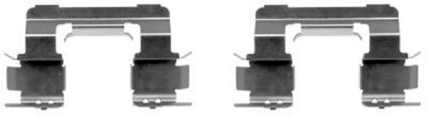 109-1294 QUICK BRAKE Планка супорта прижимна1
