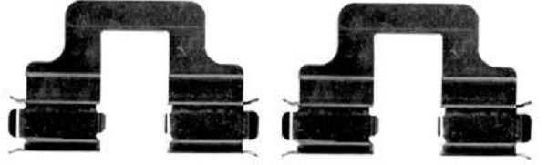 109-1606 QUICK BRAKE Планка супорта (заднього) прижимна (к-кт) VW Caddy III 1.6-1.9 TDI 04-151