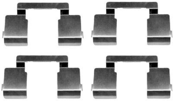109-1609 QUICK BRAKE Планка супорта (переднього) прижимна (к-кт) Renault Scenic I/Megane I/Laguna I1