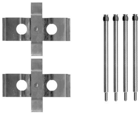 109-1611 QUICK BRAKE Планка супорта прижимна1