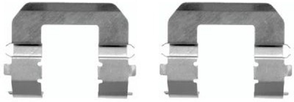 109-1617 QUICK BRAKE Планка супорта (переднього) прижимна (к-кт) Hyundai Tucson/Kia Sportage 98- (Ma1