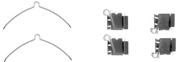 109-1622 QUICK BRAKE Планка супорта прижимна1