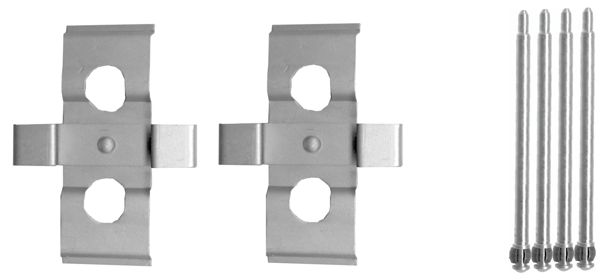 109-1635 QUICK BRAKE Планка супорта (переднього) прижимна (к-кт) MB E-class (W124) 93-96 (Ate)1