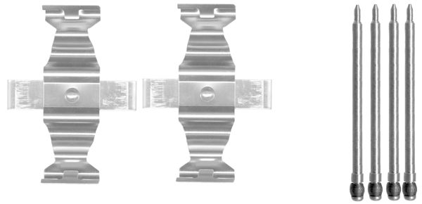 109-1643 QUICK BRAKE Планка супорта прижимна1