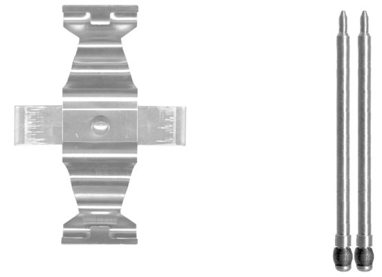 109-1643 QUICK BRAKE Планка супорта прижимна1