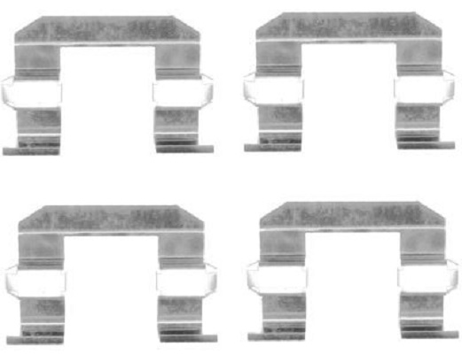 109-1645 QUICK BRAKE Планка супорта прижимна1